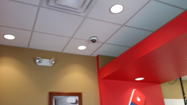 Dominos Commercial Security Surveillance CCTV System Installation in Naperville, Illinois