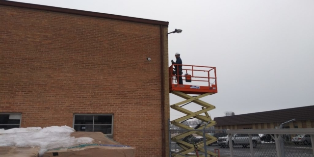 Commercial Network IP Security Surveillance CCTV System Installation Process in Elgin, Illinois