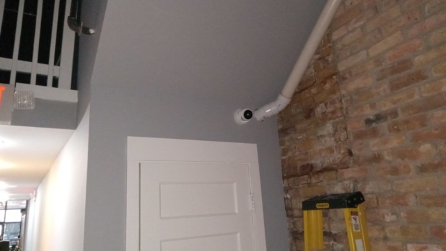 Commercial Network IP Camera System Installation in Elgin, Illinois