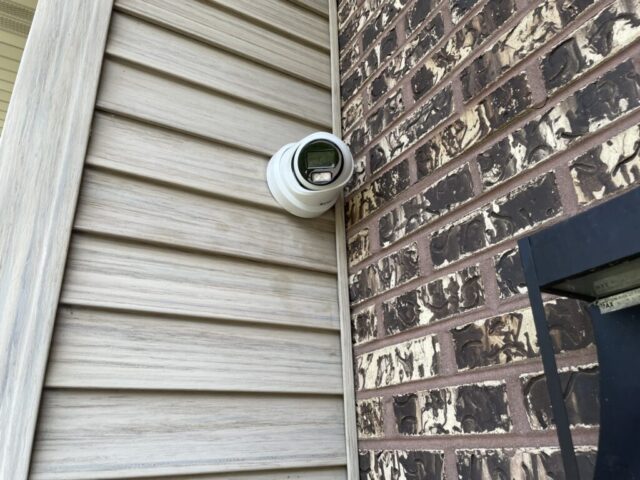Residential Security Alarm Camera Installation in Merrillville, Indiana