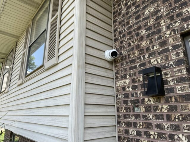 Residential Security Alarm Camera Installation in Merrillville, Indiana