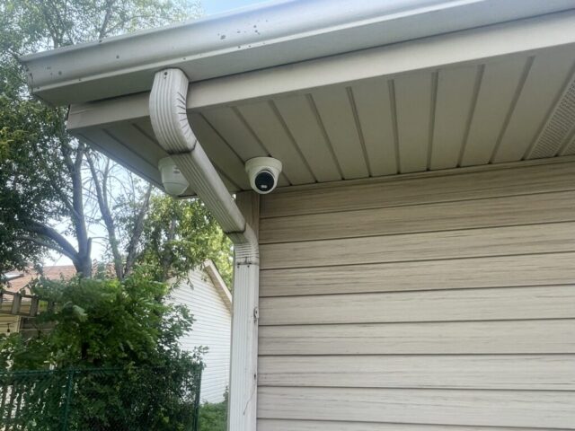 Residential Security Alarm Camera Installation in Merrillville, Indiana