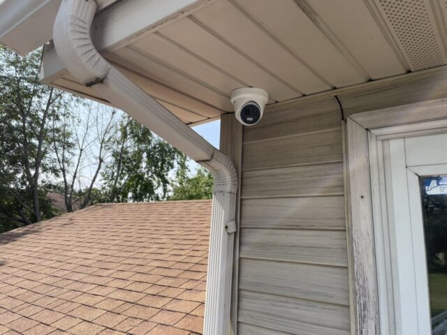 Residential Security Alarm Camera Installation in Merrillville, Indiana