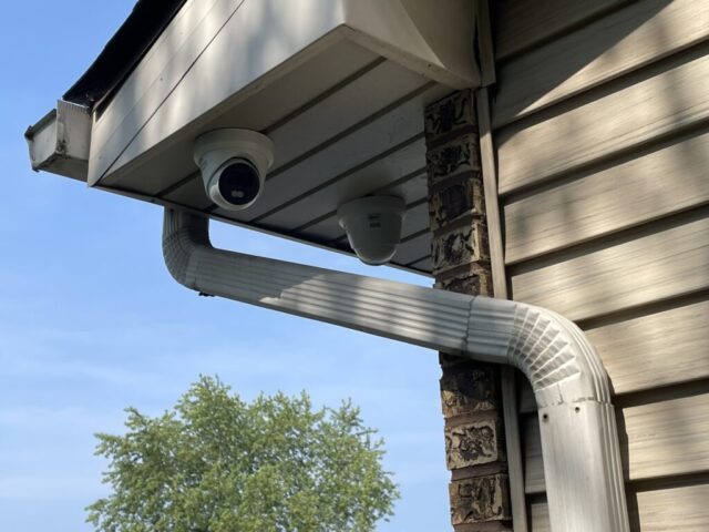 Residential Security Alarm Camera Installation in Merrillville, Indiana