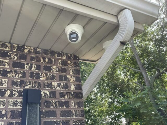Residential Security Alarm Camera Installation in Merrillville, Indiana