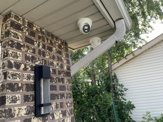 Residential Security Alarm Camera Installation in Merrillville, Indiana