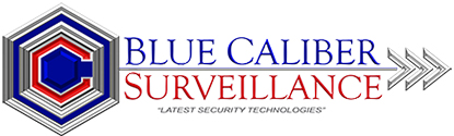 Blue Caliber Surveillance |(847) 641-7024 Security Camera Installation Chicago, Security Surveillance Cameras Installation Chicago Logo